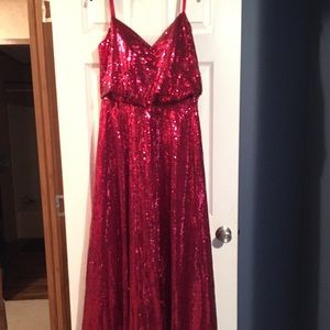 Floor length formal dress